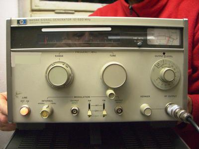 Abb. 14 - Here is a picture of the signal generator.